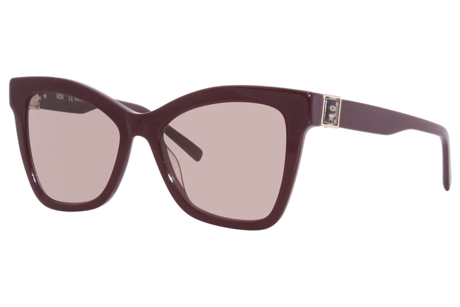 MCM Burgundy Butterfly